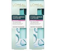 L'Oreal Paris Hydra Genius - Crema hidratante con ácido hialurónico y aloe agua para piel sensible, 70 ml, 1 unidad (Paquete de 2)