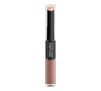 L'Oréal Paris Infaillible 2-Step 113 Invincible Sable - Lápiz labial para 24 horas de labios completos con bálsamo hidratante para el cuidado de los labios, 0.21 onzas líquidas