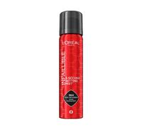 L'Oréal Paris Spray de fijación para maquillaje fijo, resistente a la transferencia en 3 segundos, spray de fijación para hasta 36 horas de duración, 3 segundos de estiércol, 1 x 75 ml