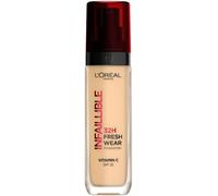 L'Oréal Paris Infaillible 32H Base de maquillaje Fresh Wear SPF25 y Vitamina C 30mL 125 SPF25
