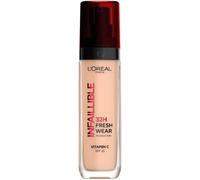 L'Oréal Paris Infaillible 32H Base de maquillaje Fresh Wear SPF25 y Vitamina C 30mL 145 SPF25