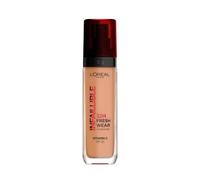 L'Oréal Paris Infaillible 32H Fresh Wear Base de Maquillaje, 320 Caramel | Cobertura Ligera y Modulable, Hasta 32 Horas de Duración, Acabado Natural, Para Todo Tipo de Piel, Infaillible Fresh Wear