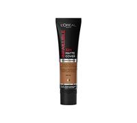 L'Oréal Paris Infaillible 32H Matte Cover, Maquillaje de acabado mate, cobertura completa sobre la piel, 335 Warm Undertone, 30 ml