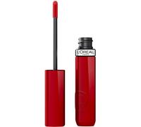 L'Oréal Paris Pintalabios Líquido, Color Intenso de Larga Duración, No Transfiere, Acabado Brillante con Efecto Vinilo, Infaillible Laque Resistance, Tono 420 Rouge Paris