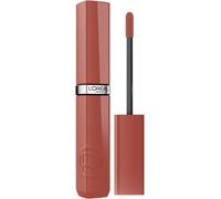L'Oréal Paris Pintalabios Líquido Laque Resistance Nudes, Color Intenso de Larga Duración 16H*, No transfiere, Acabado Brillante con Efecto Vinilo, Infaillible, Tono: 320 Almond Nude