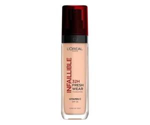 L'Oréal Paris Infalible Base de Maquillaje, Duración hasta 24 Horas, 140 Beige Dorado