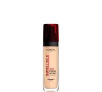 Loreal Paris Infallible 24H Fresh Wear Foundation - Base De Maquillaje Transpirable Y Resistente Al Agua, Cobertura Edificable Media