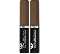 L'Oréal Paris Lápiz de Cejas Brow Artist Plump Set, Tono 3.0 Brunette (Paquete de 2)