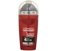 L'Oréal Paris L'Oreal Men Expert Ultimate Control Desodorante Roll-On 48H contra varios tipos de sudor, 50 ml