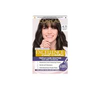 L'Oreal Paris L'Oréal Paris Excellence Cool Crème Tinte Permanente para el Cabello, Coloración Radiante en Casa con hasta un 100% de Cobertura de Canas, Pro-queratina, hasta 8 Semanas de Color,