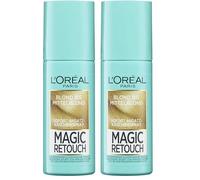 L'Oréal Paris Magic Retouch Espray de ocultación de raíces para transiciones graduales y naturales, oculta las raíces hasta el siguiente lavado, rubio a rubio medio, 1 x 75 ml, 1 unidad (Paquete de 2)
