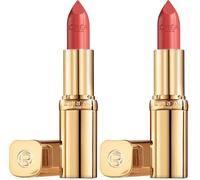 L'Oreal Paris Make-up Designer Barra de Labios Color Riche 108 Brun Cuivre (Paquete de 2)