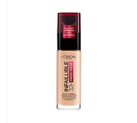 L'Oreal Paris Make-up Designer Infalible 24H Fresh Wear Base De Maquillaje Para Pieles Medio Claras, Tono 180 Rose Sand, 30 ml (Paquete de 1)