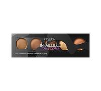 L'Oreal Paris Make-up Designer Infalible Total Cover, Paleta Correctora, Tono 02 Oscura