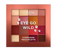 L'Oreal Paris Make-up Designer Palette de Sombras Eye go Wild, 16 Tonos 29.6 g