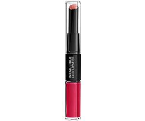 L'Oreal Paris Make-up Designer Pintalabios Infalible 24 h Permanente, Color Frambuesa 701 Captivated by Cerise, 1 Unidad (Paquete de 1)