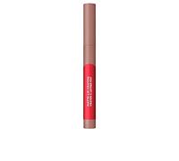 L'Oreal Paris Make-up Designer - Pintalabios Matte Crayón 111 A Little Chili permanente, rojo frambuesa - 22 ml