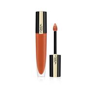L'Oreal Paris Make-up Designer Rouge Signature 112, Achieve Pintalabios Mate Permanente Rojo Anaranjado - 7 ml