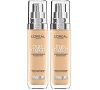 L'Oréal Paris Make-up designer True Match Podkład idealnie dopasowujący 4.D/4.W Golden Natural 30 ml (Paquete de 2)