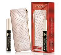 L'Oréal Paris Makeup - Estuche de regalo para mujer, máscara de volumen alargadora y mini neceser