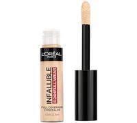 L'Oréal Paris Makeup Infallible Full Wear Concealer, Full Coverage, EXTRA LARGE Applicator, Waterproof, Multi-Use Concealer to Shape, Cover, Contour & Sculpt, Matte Finish, Amber, 0.33 fl. oz.