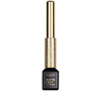 LOreal Paris Makeup Matte Signature Liquid Dip Eyeliner, Waterproof, Precise and Easy Application, All Day Wear, Vivid Matte Finish, greige, 007 fl Oz