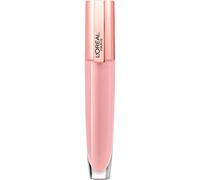 L'Oreal Paris Makeup Tinted Lip Balm-in-Gloss, Glow Paradise Hydrating Liquid Lip Color with Hyaluronic Acid, Ultra-Gentle, Non-Sticky Formula, Pristine Pink, 0,23 oz