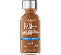 L'Oreal Paris Makeup True Match Super-Blendable Liquid Foundation Cocoa C8 1 Fl Oz 1 Count