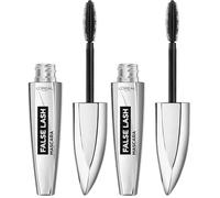 L'Oréal Paris Máscara de Pestañas False Lash Black, Volumen y Longitud (Paquete de 2)