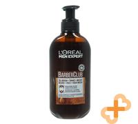 L'OREAL PARIS Men Expert Barber Club Lavado De Cara Y Cabello Para Barbas 250 Ml