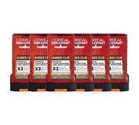 L'Oréal Paris Men Expert Barber Club Shower Gel - Purifica, hidrata y limpia suavemente - 6 x250ml