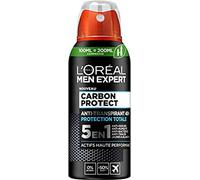L'Oréal Paris Men Expert Carbon Protect Desodorante comprimido 5 en 1, 100 ml (comprimido)