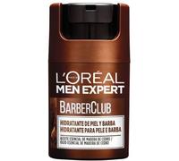 L'Oréal Paris Men Expert Crema hidratante para cara y barba Barber Club con aceite esencial de cedro 50mL