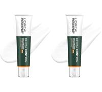 L'ORÉAL Paris Men Expert Derma Control Oil-Control Crema Hidratante Facial SPF30 Con Niacinamida, para Hombre con Piel Grasa y Tendencia Acneica. Reduce las Manchas y Marcas Post Acné. (Paquete de 2)