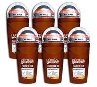 L'ORÉAL Paris Men expert Desodorante Roll-on Barber Club Antitranspirante con aroma a madera, 3 x 50 ml (3)