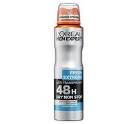 L'Oréal Paris Men Expert Fresh Extreme- Desodorante spray, 6 Pack (6 x 150 ml)