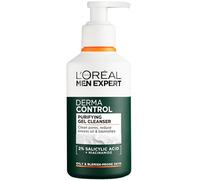 L'Oréal Paris Men Expert Gel Limpiador Facial Derma Control con Niacinamida, 260 ml