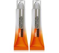 L'Oréal Paris Men Expert Hydra Energetic Roll-On - Ojos Antibags y Anti-Caps, con extracto de guaraná y vitamina C, 10 ml (Paquete de 2)