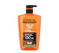L'Oréal Paris Men Expert Hydra Energetic Wake Up Effect - Gel de ducha para piel normal, 1000 ml
