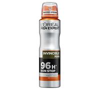L'Oréal Paris Men Expert Invencible Hombre Conjunto de 6 desodorante aerosol 96 h 150 ml