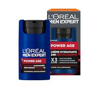 L'Oréal Paris Men Expert Power Age - Crema facial hidratante contra el envejecimiento de la piel, 50 ml