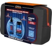 L'Oreal Paris Men Expert Pack de Rutina Anti-Edad POWER AGE Ácido Hialurónico para Hombre con Sérum Concentrado + Crema Anti-arrugas