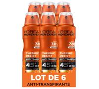 L'Oréal Paris Men Expert Thermic Resist - Desodorante en espray (150 ml | Tecnología Ceramic-System, eficaz hasta 45 °C, antisudor 48 h, acción antiolor 72 h