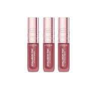 L'Oréal Paris Pack de 3, Hyaluron Tint Tinta Labial Sérum 12H* Color Ligero