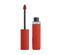 L'Oréal Paris Pintalabios Líquido, Color Intenso, Fórmula Mate de Larga Duración, Con Ácido Hialurónico, Sin Transferencia, Infaillible Matte Resistance, Tono: 400 Spill The Tea