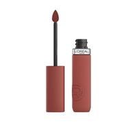 L'Oréal Paris Pintalabios Líquido, Color Intenso, Fórmula Mate de Larga Duración, Con Ácido Hialurónico, Sin Transferencia, Infaillible Matte Resistance, Tono: 150 Lazy Sunday