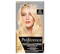 L'Oréal Paris Préférence Coloration Permanente 01 Prague Blond Très Très Clair Naturel