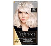 L'Oréal Paris Préférence Coloration Permanente 10.21 Stockholm Blond Très Très Clair Perlé