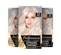 L'Oréal Paris Préférence Le Blonding 11.21 - Tinte permanente para el cabello con bálsamo y brillo