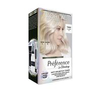 L'Oréal Paris - Tonificador de pelo antiamarillento para rubio fresco y brillo intenso, sin amoniaco, préférence le blonding, Platinum Ice